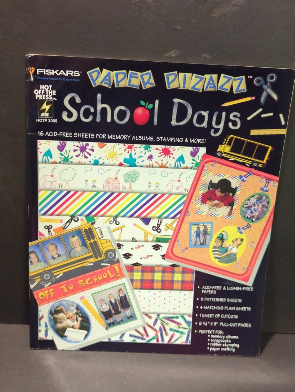 FISKARS Photo Memories KIT scrapbooking CRAFTS #3005 school days